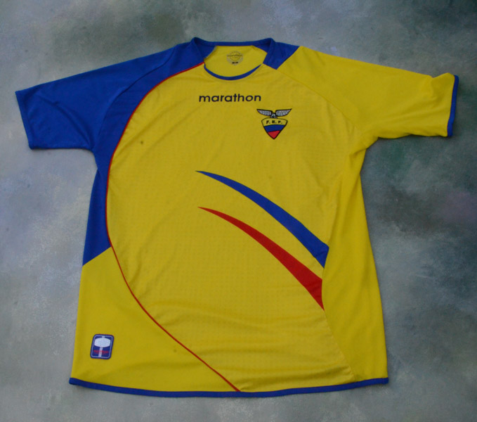 ecuador soccer team jersey