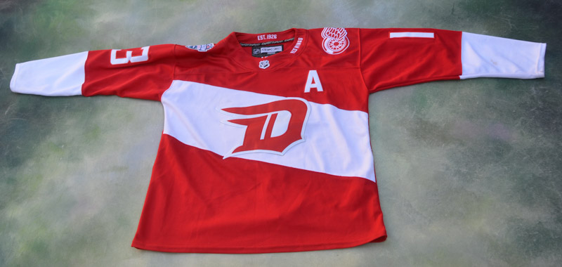 detroit red wings outdoor jersey