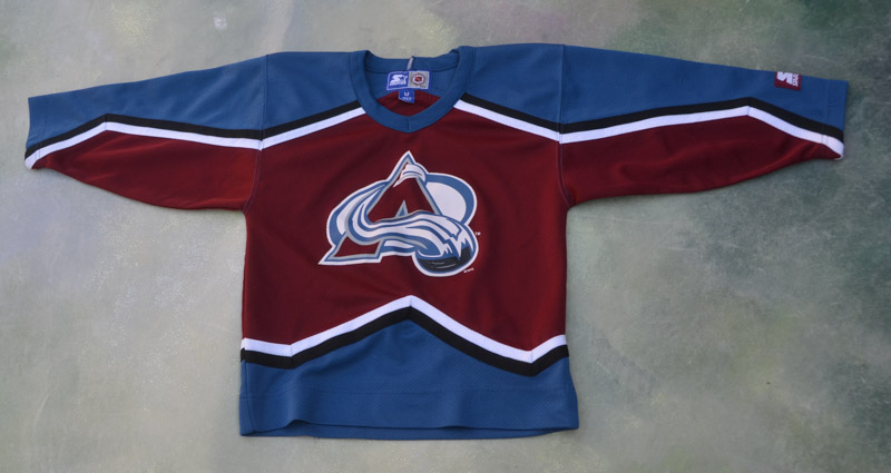 colorado avalanche jersey ebay