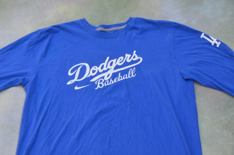 Vintage Nike MLB Los Angeles Dodgers Men's Long Sleeve Shirt Size XL ...