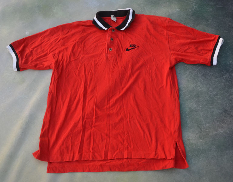 Vintage Nike Men's Red Polo Shirt Size L. | eBay